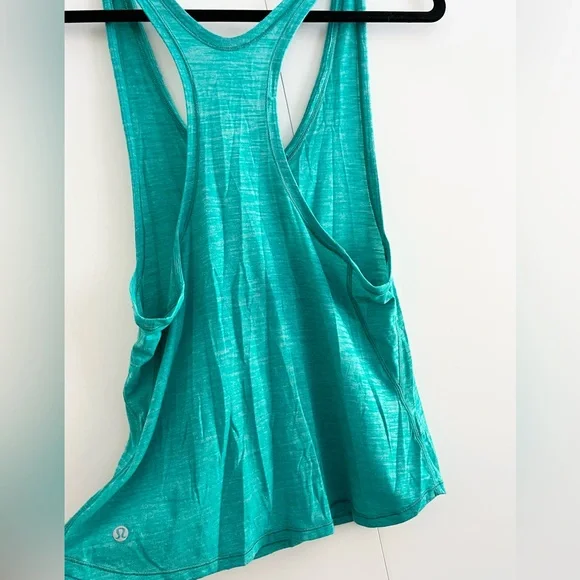 Lululemon Teal Racerback Tank - Picture 2 of 2